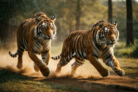 Bengal tiger wallpaper ai generated 33121320 Stock Photo at Vecteezy