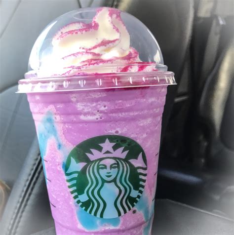 Starbucks Unicorn Frappuccino: A Mystical, Magical Colored Drink