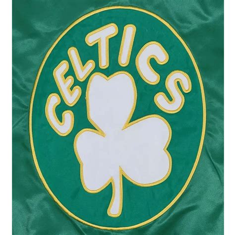 NBA Hardwood Classics Boston Celtics Vintage Satin Jacket - Jackets Masters