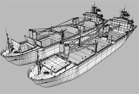 ArtStation - General Cargo Ship | Resources