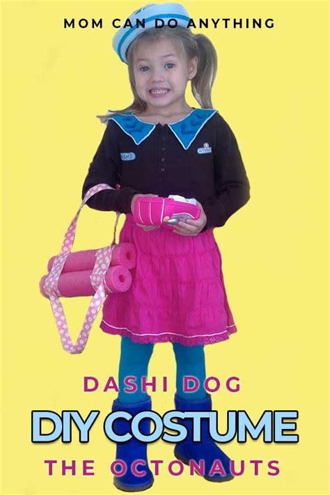 DIY Octonaut Halloween Costume Ideas: Dashi & Tunip - Mom Can Do Anything