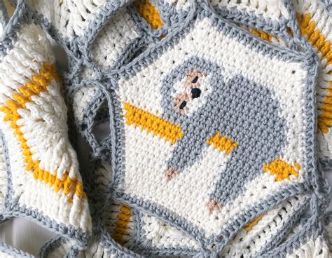 Sloth Blanket Crochet Pattern Crochet Sloths Sloth Crochet - Etsy