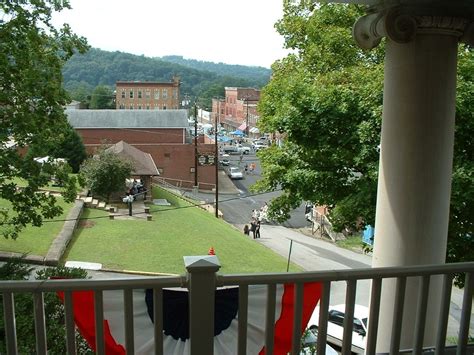 West Union, WV : West Union, WV: A view of downtown West Union on Main Street. The photograph ...