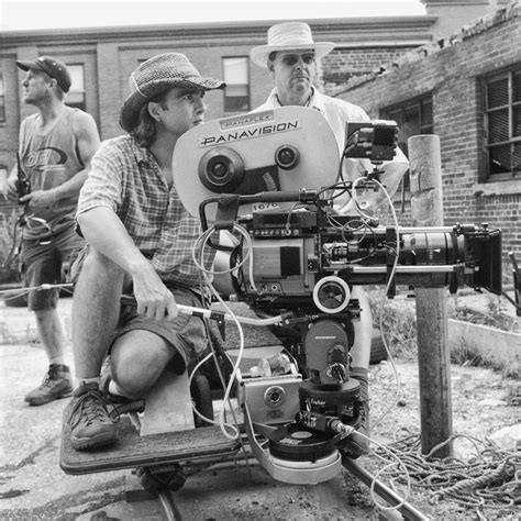 One the set of The Wire. Panavision movie camera. Maryland film ...