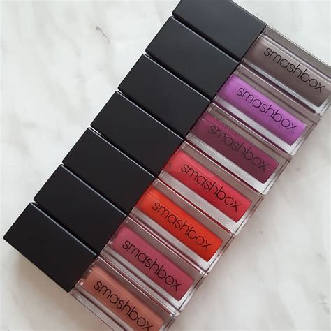 Review & Swatch: Smashbox - Always on Matte Liquid Lipsticks* - miranda ...