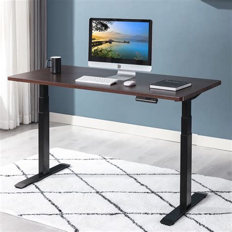 Buy SMAX Electric Standing Desk Dual Motor Adjustable Height Desk Seamless Desktop 3-Stage ...