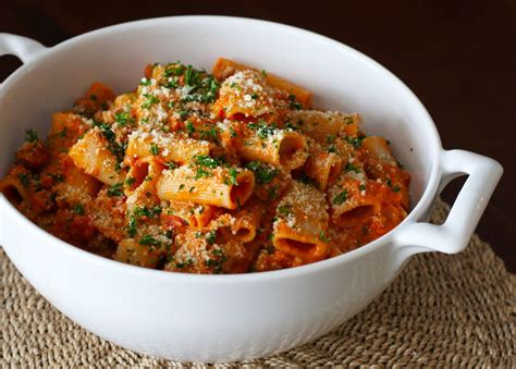 Rigatoni With Sausage and Parmesan Cheese Recipe