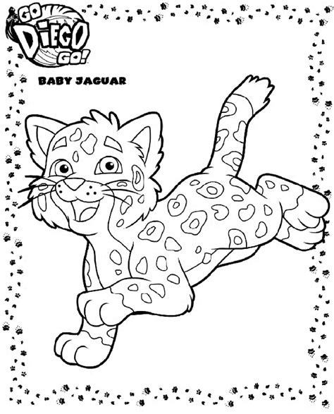 Go Diego Go Printable Coloring Pages - Coloring Home