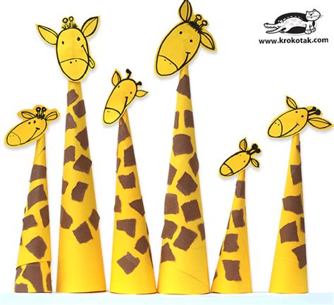 krokotak | Paper Giraffes – so easy to make