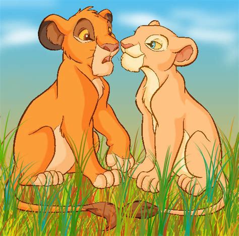 Simba & Nala - Simba & Nala Fan Art (8120096) - Fanpop