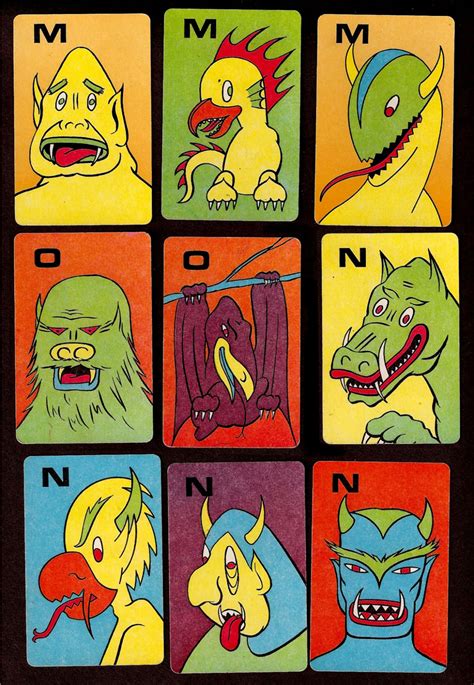 Quasi-Interesting Paraphernalia Inc.: Monster Playing Cards