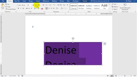 How To Add Color To A Text Box In Microsoft Word - Printable Templates Free