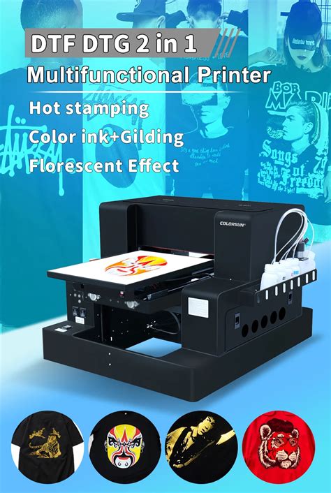 Dtg Dtf Printer T Shirt Printer Multifunctional Automatic 2in1 Printer ...