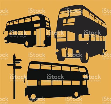 A set of London Bus silhouette. Zip contains AI, PDF and hi-res Jpeg. | London bus, London, Free ...