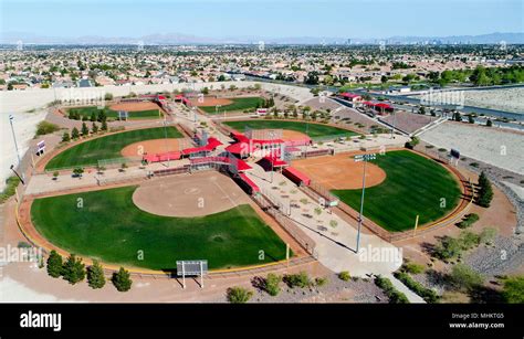 Baseball field aerial view hi-res stock photography and images - Alamy