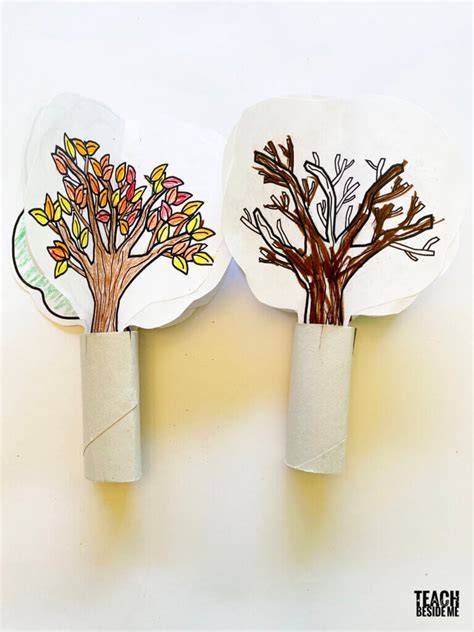 Four Seasons Tree Craft for Preschool - Teach Beside Me