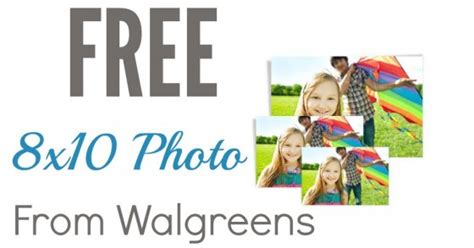 Walgreens FREE 8X10 Picture!