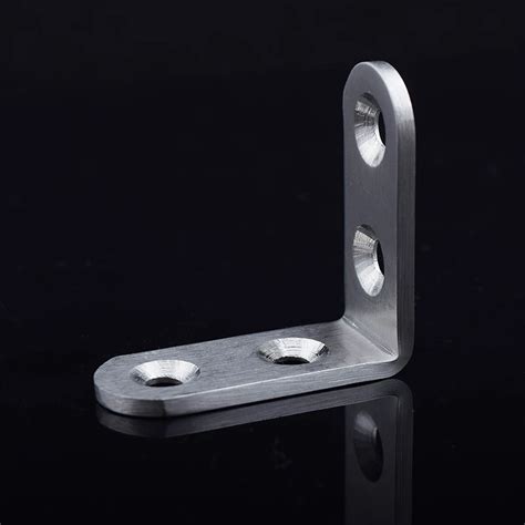 DHL free shipping 40*40mm Stainless Steel decorative metal corner brackets 3mm 100pcs/lot high ...