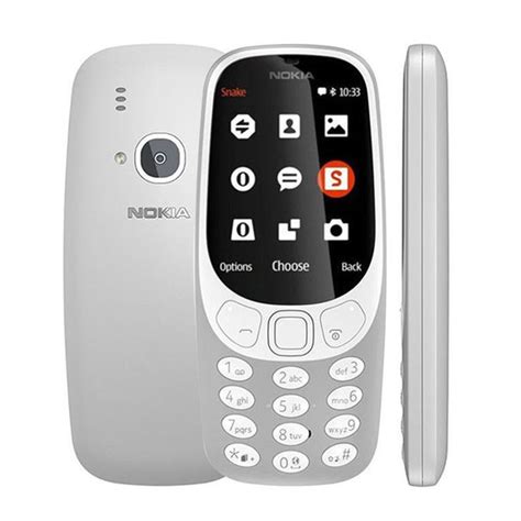 Nokia 3310 - Dual SIM, 2MP CAMERA WITH FLASH, FM RADIO, Grey | Jumia Nigeria