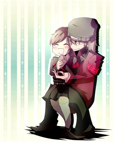 Persona Q: Shinjiro X Minako by Antares25 on DeviantArt