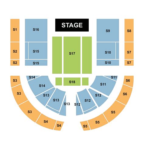 Brisbane Entertainment Centre Seating Map