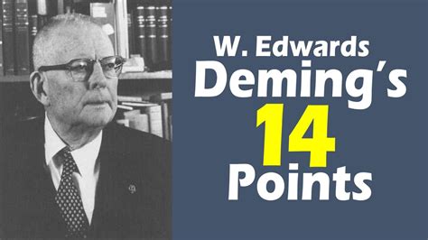 William Edwards Deming 14 Points