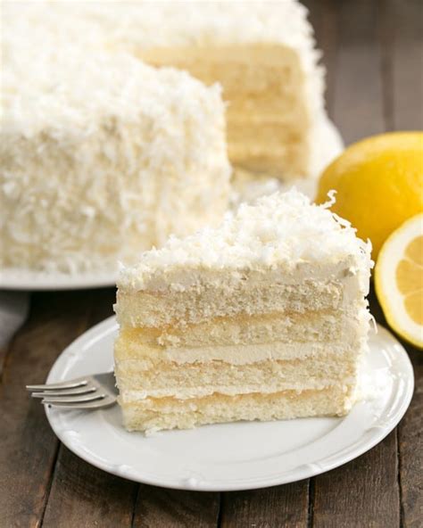 Lemon Layer Cake With Lemon Curd Filling - The Best Blog Recipes