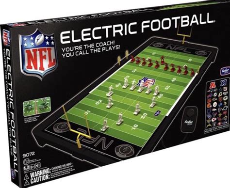 NFL Electric Football Game - watch your runner turn around and score at the other teams goal ...