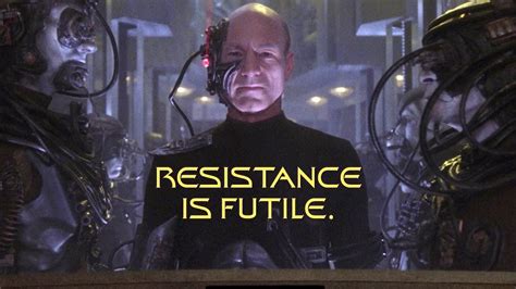 A Compilation of the Iconic 'Star Trek' Borg Ultimatum 'Resistance Is ...