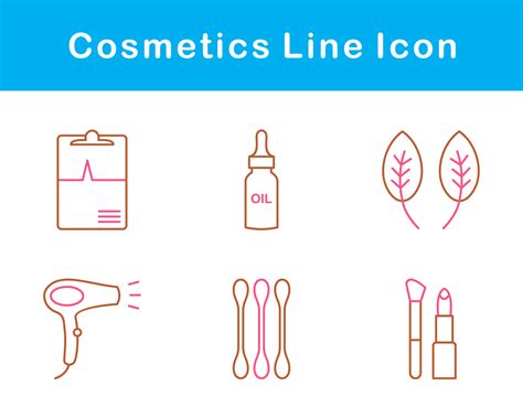 Cosmetics Vector Icon Set 21458728 Vector Art at Vecteezy