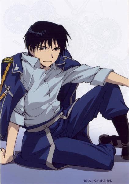 "Roy Mustang", Fullmetal Alchemist. This pic has that "out of uniform" look … | Fullmetal ...