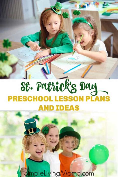 St. Patrick's Day Themed Preschool Activities and Lesson Plans - Simple Living Mama