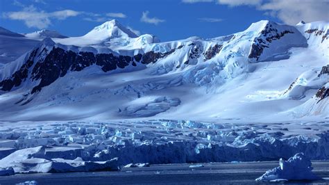 blue landscape #antarctica #arctic ice cap polar ice cap #glacier #ice ...