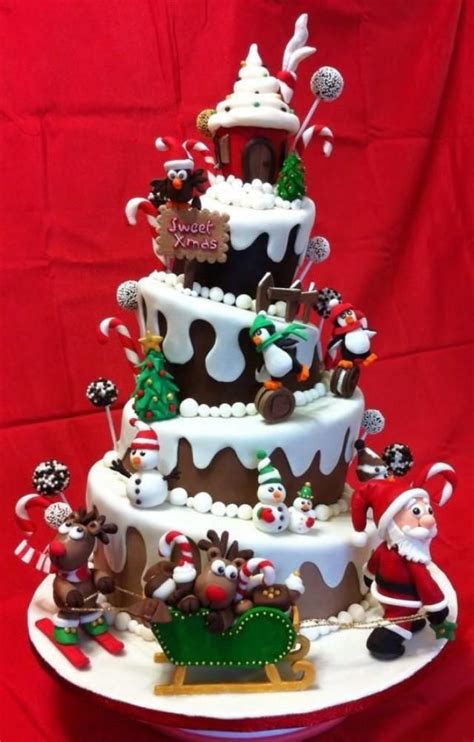 Wedding Theme - Christmas Cake Ideas #2332323 - Weddbook