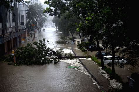 CHINA-HONG KONG-TYPHOON MANGKHUT