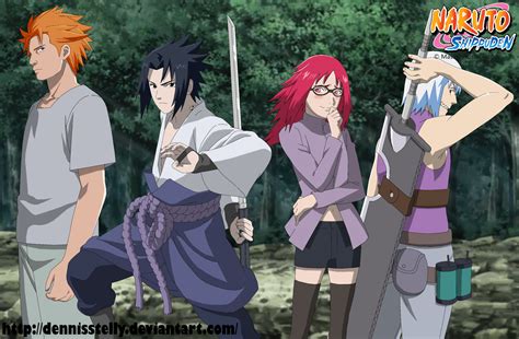 Sasuke and Team Hebi by DennisStelly on DeviantArt