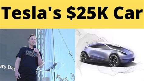 Tesla 25000 Dollar Car - Car Wallpaper