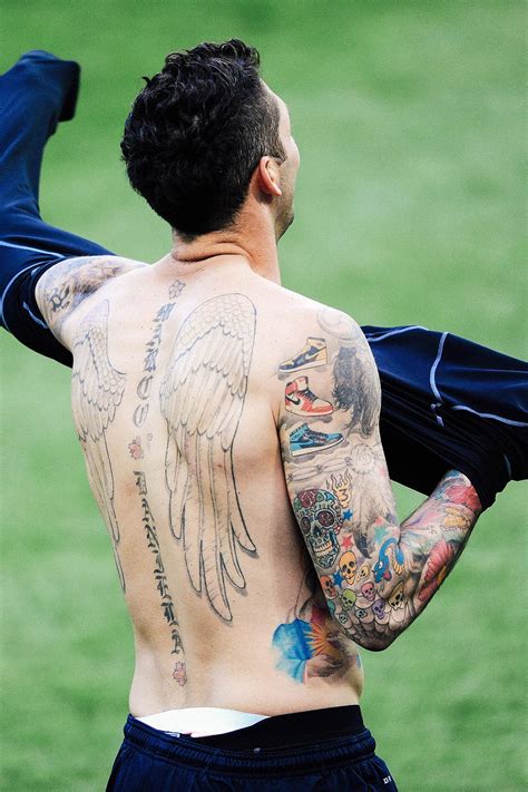 Why soccer players have so many tattoos.