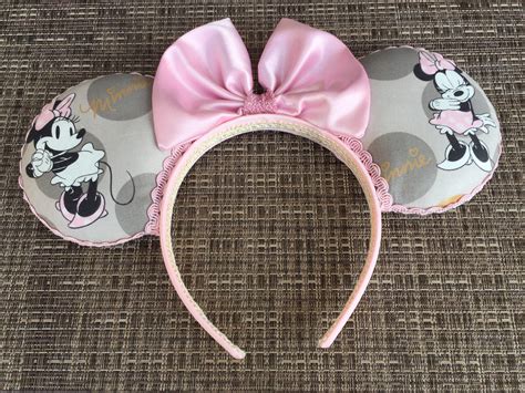 Minnie Mouse Ears Disney Minnie Mouse Ears Classic Minnie - Etsy