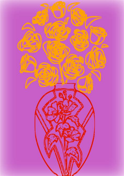 Clipart - twinkle vase