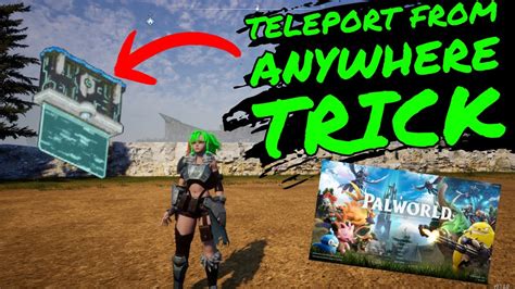 TELEPORT FROM ANYWHERE TRICK in PALWORLD!!! Without Fast Travel ...