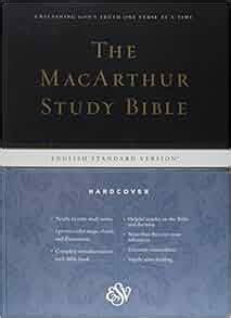 ESV MacArthur Study Bible (Hardcover): John MacArthur: 9781433504006: Amazon.com: Books