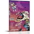 Amazon.com: Kanye West (Graduation) - Album Cover Canvas Art Poster and ...