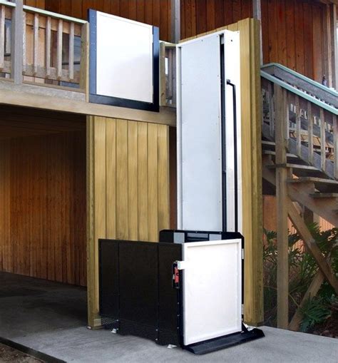 RAM Residential Vertical Platform Lift | Home Wheelchair Lifts | Universal Accessibility ...