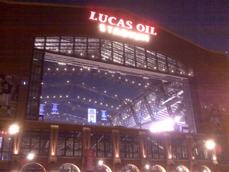Lucas Oil Stadium | Outside shot of the 'Luke' before Colts … | Flickr