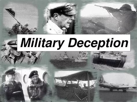 PPT - Military Deception PowerPoint Presentation, free download - ID ...