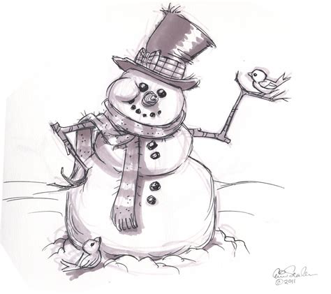 Pin by sheila bentley on painting templates snowmen | Christmas sketch ...