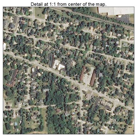 Aerial Photography Map of Marengo, IL Illinois