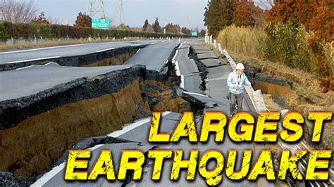 Largest Earthquakes EVER RECORDED On Video - YouTube