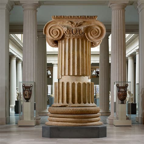 Marble column from the Temple of Artemis at Sardis | Work of Art ...